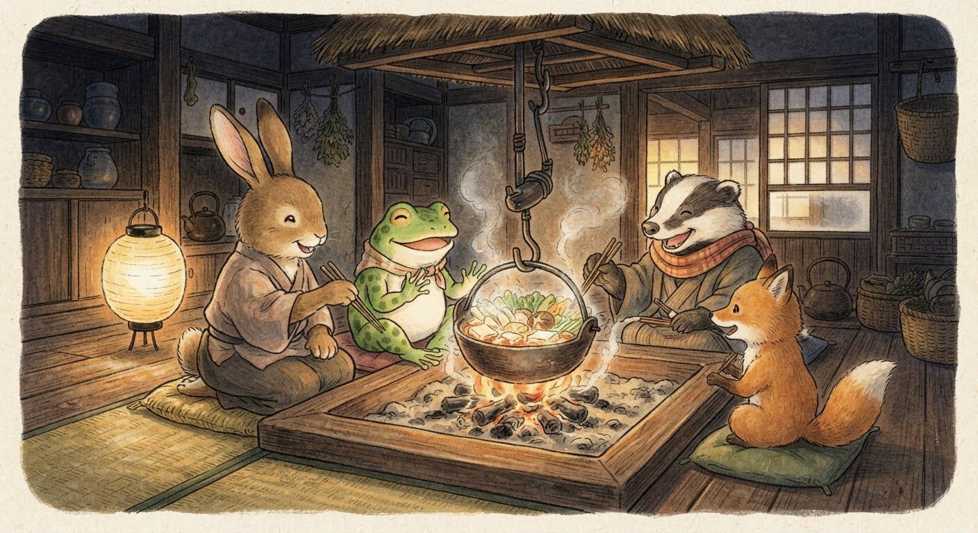 囲炉裏から現代のキッチンへ